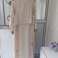 مانتورنگ کرمی باجلیقه خیلی شیک باجنس عالی|لباس|ارومیه, |دیوار