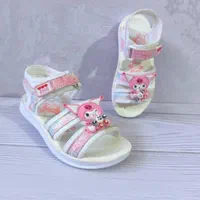 صندل دخترانه کرومی فرفر دار. سایز 26تا 35|کفش و لباس بچه|برازجان, |دیوار