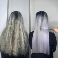 پروتیینتراپی مدل کراتینه‌ و صافی و کراتین|خدمات آرایشگری و زیبایی|اصفهان, سعادت‌آباد|دیوار