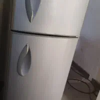 یخچال فریزر امرسان رنگ سیلور سالم تو برق