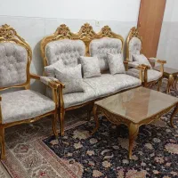 مبلمان کلاسیک هشت نفره|مبلمان خانگی و میز عسلی|محلات, |دیوار