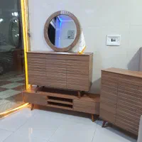آینه کنسول* آمریکایی *ست کامل|بوفه، ویترین، کنسول|مشکیندشت, |دیوار