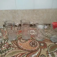 ظرف شیشه ای|ظروف سرو و پذیرایی|قم, ولیعصر|دیوار