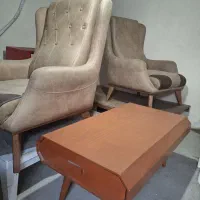 مبلمان ۵نفره نیم ست با میز سالم|مبلمان خانگی و میز عسلی|مشهد, شهرک رازی (شهرک غرب)|دیوار