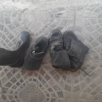 دو جفت پوتین سربازی|کیف، کفش، کمربند|نسیم‌شهر, |دیوار