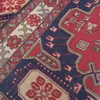فرش دستبافت ۱/۵×۳ کارکرده کاملا سالم و خابدار|فرش|تبریز, |دیوار