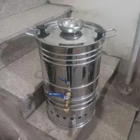 پخش انواع سماورهای بزرگ هئیتی استیل(نقره ای،طلایی)|سماور، چای‌ساز، قهوه‌ساز|مشهد, گاز|دیوار