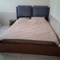 تخت دو نفره با دو کفی بدون تشک