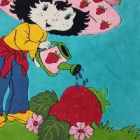 یک تخته فرش ماشینی طرح کودک