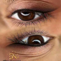 مدل کاملا رایگان خط چشم