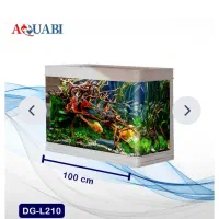 آکواریوم شیشه خم قابلدار دلسا K 1000