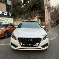 سوناتا gls hybrid سفید 2017
