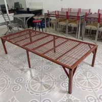 تحت خواب فلزی پایه بلند