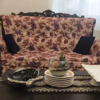 مبلمان ۱۲ نفره + میز ناهار خوری ۴ نفره + تشک ۲نفره|مبلمان خانگی و میز عسلی|رشت, جانبازان|دیوار