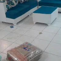 یک دست مبل راحتی ۶نفره|مبلمان خانگی و میز عسلی|تهران, باغ فیض|دیوار