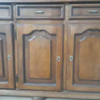 ویترین چوب گردو|بوفه، ویترین، کنسول|محمدشهر, سیدآباد|دیوار