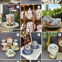 دنیای فنجون نعلبکی اروپایی و آنتیک