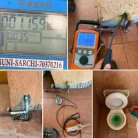 نشت یابی لوله های آب و فاضلاب با دستگاه تصویری