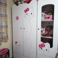 سرویس خواب نوجوان کیتی|تخت و سرویس خواب|محمدیه-قزوین, |دیوار