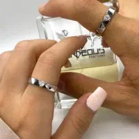 حلقه ست و حلقه تک نقره