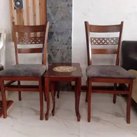 صندلی چوبی کار نکرده