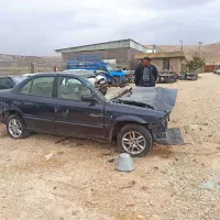 سمند LX دوگانه کارخانه ۱۳۹۱ تصادفی