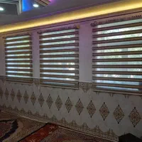 انواع پرده عمودی زبرا کرکره|پرده، رانر، رومیزی|شیراز, عادل آباد|دیوار
