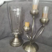 گلدان و شمعدان