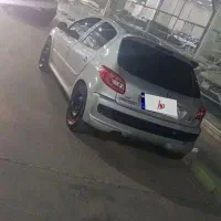 ۲۰۶تیپ۵موتورtu5|خودرو سواری و وانت|آبادان, |دیوار