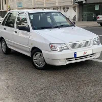 پراید ۱۱۱ سفید مدل ۹۱