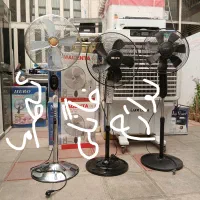 پنکه استیل مگنتا پایه بلند پره فلز۳سرعته کنترولی