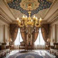 لوستر ۸ شاخه گلوریا|لوستر و چراغ آویز|ارومیه, |دیوار