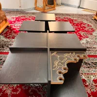 مبل ۸ نفره + میز وسط و عسلی ۳ تایی|مبلمان خانگی و میز عسلی|تنکابن, |دیوار