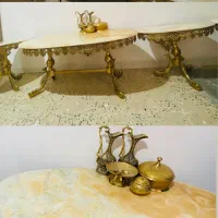 میز و عسلی برنزه