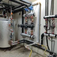 لوله کشی ساختمان و موتورخانه