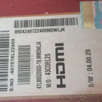 تلویزیون ۴۷اینچ LGقطعه اصلی