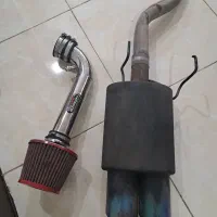 منبع اگزوز دو لول