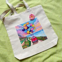 تت بگ رنگی کیف پارچه ای|کیف، کفش، کمربند|گرگان, |دیوار