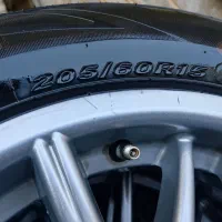 رینگ خرچنگی ۱۵ و لاستیک نکسن کره ای|قطعات یدکی و لوازم جانبی|کوهدشت, |دیوار