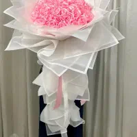 دسته گل روبانی باکس