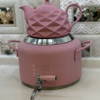 کتری قوری صورتی|قوری، کتری، قهوهساز دستی|قم, زنبیل آباد|دیوار