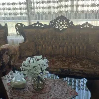 مبل سلطنتی ۹ نفره|مبلمان خانگی و میز عسلی|شاهین‌شهر, اقبال لاهوری|دیوار