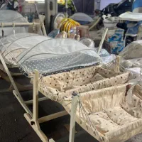 گهواره سنتی نوزادمدل ngتخت کنارمادرمدل ng|تخت و صندلی بچه|تبریز, |دیوار