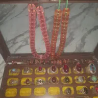 جعبه انگشتر تعداد ۱۷ عدد ۳عدد چاقو ۲عدد چرکه سندلو|جواهرات|میانه, |دیوار