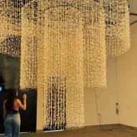 ساخت لوسترهای عظیم الجثه با ریسه های متراژ بالا