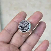 انگشتر عقیق یمن خط استاد محقق