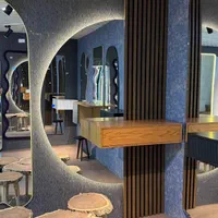 ست آینه قدی بکلایت نیم دایره ترمو وود و شلف دیواری|آینه|مشهد, کشف|دیوار