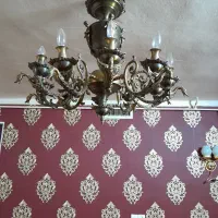 لوستر برنز|لوستر و چراغ آویز|قزوین, |دیوار