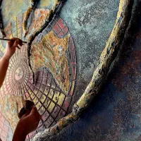 پتینه و میکروسمنت ، کهنه کاری ، دکور|خدمات پیشه و مهارت|کرج, باغستان|دیوار