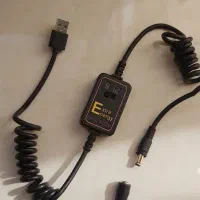 کابل تبدیل برق پاور بانک به ۹ و۱۲ ولت